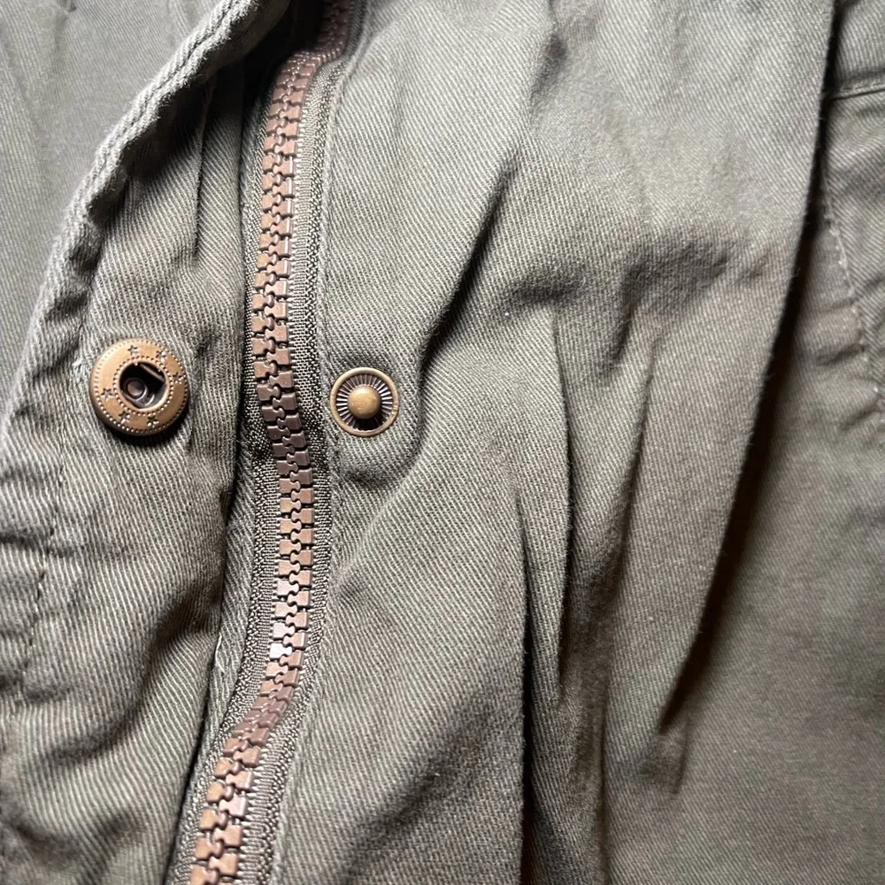 Tahari Big Girl Khaki Jacket Size 14/16 - Picture 6 of 8